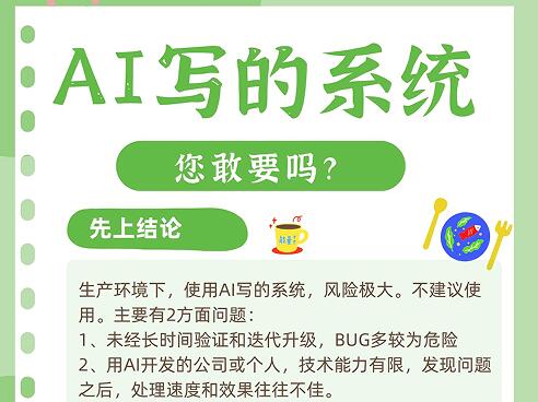网站可以用AI做吗?AI写的网站或APP等系统能使用吗?