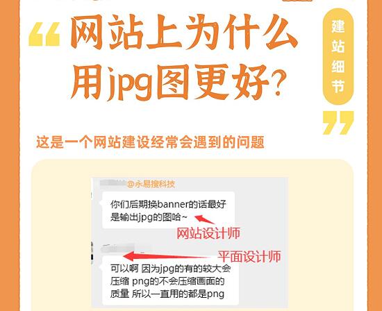 网站上为什么用jpg图更好,而PNG图片少用,慎用?